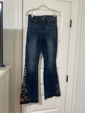 Embroidered Jeans